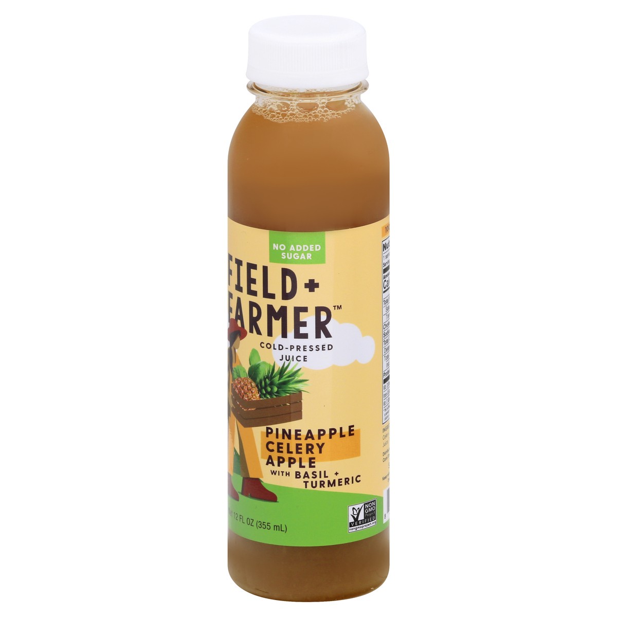 slide 4 of 12, Field & Farmer Field + Farmer Cold-Pressed Pineapple Celery Apple Juice 12 oz, 12 oz