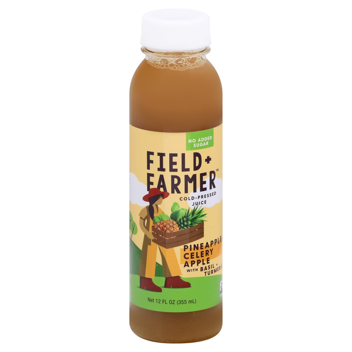 slide 9 of 12, Field & Farmer Field + Farmer Cold-Pressed Pineapple Celery Apple Juice 12 oz, 12 oz