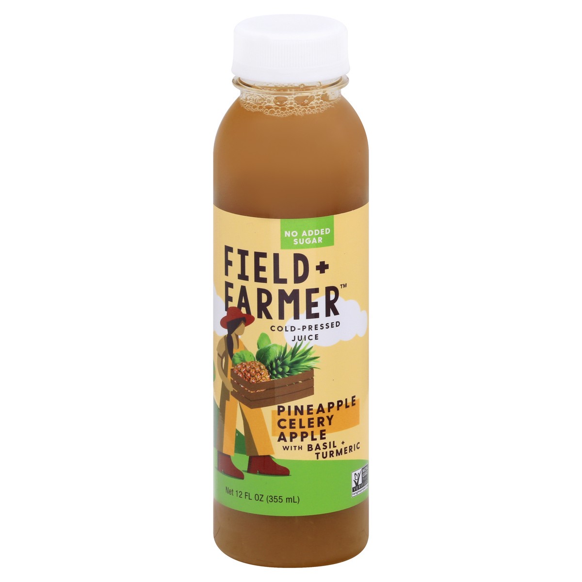 slide 1 of 12, Field & Farmer Field + Farmer Cold-Pressed Pineapple Celery Apple Juice 12 oz, 12 oz