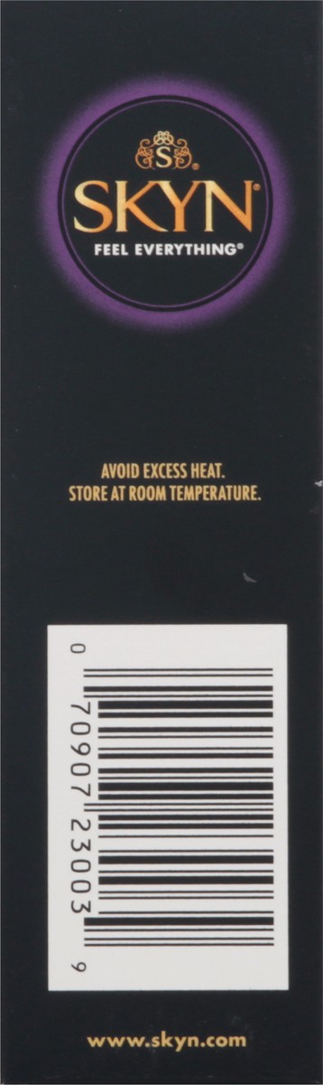 slide 7 of 10, SKYN Elite Lubricated Non-Latex Condoms 12 ea, 12 ct