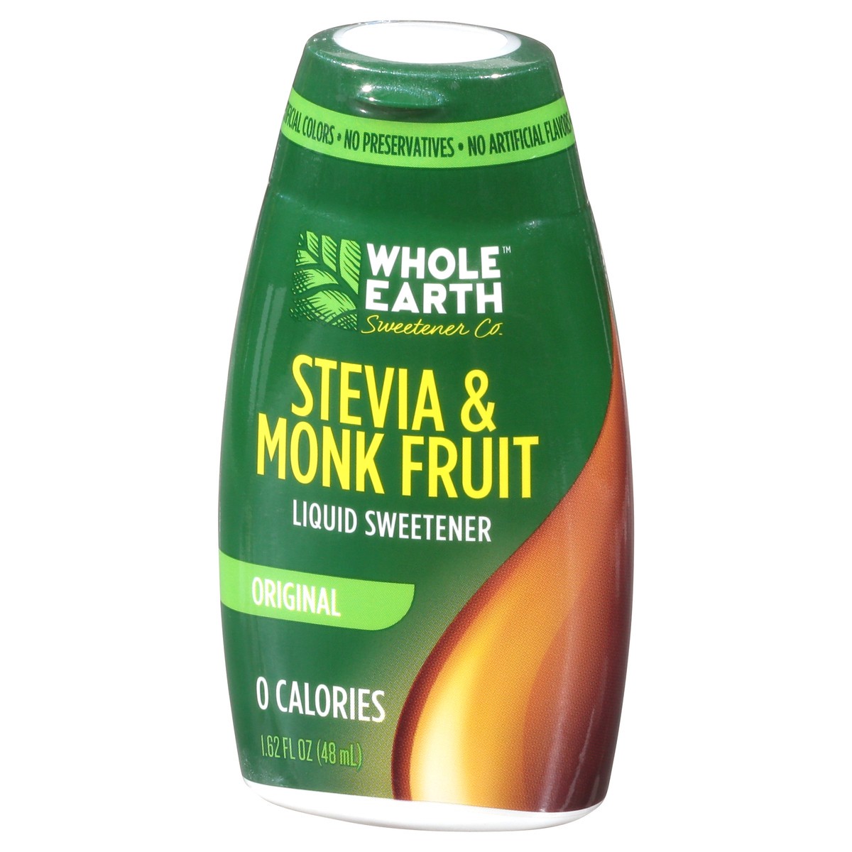 slide 5 of 12, Whole Earth Sweetener Co. Stevia & Monk Fruit Original Liquid Sweetener 1.62 oz, 1.62 oz