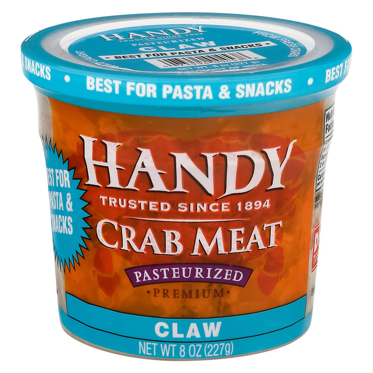 slide 1 of 9, Handy Claw Crab Meat, 8 oz