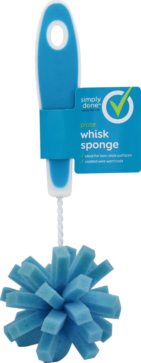 slide 6 of 6, Simply Done Plate Whisk Sponge, 1 ct