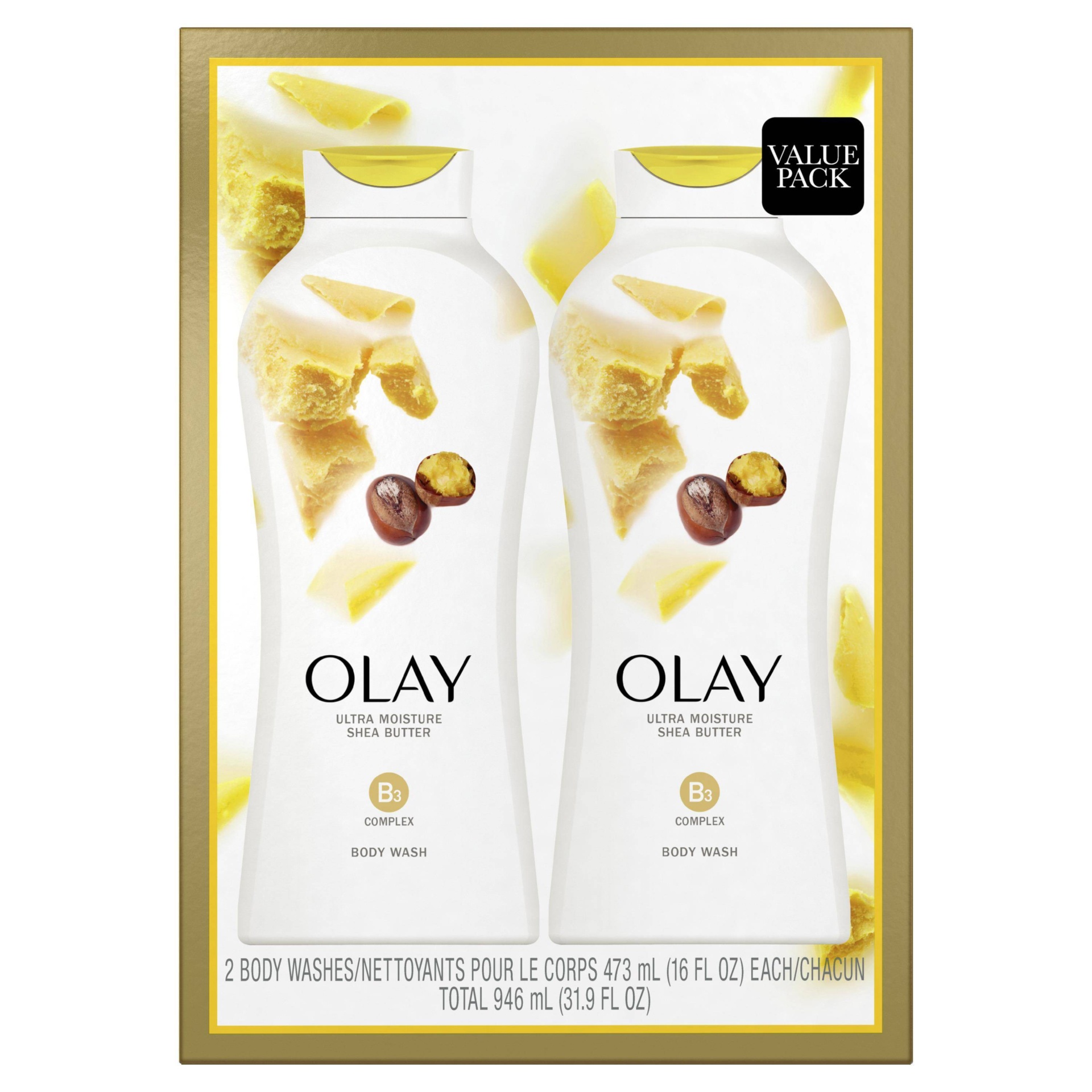 slide 1 of 5, Olay Ultra Moisture Shea Butter Body Wash, 31.9 fl oz