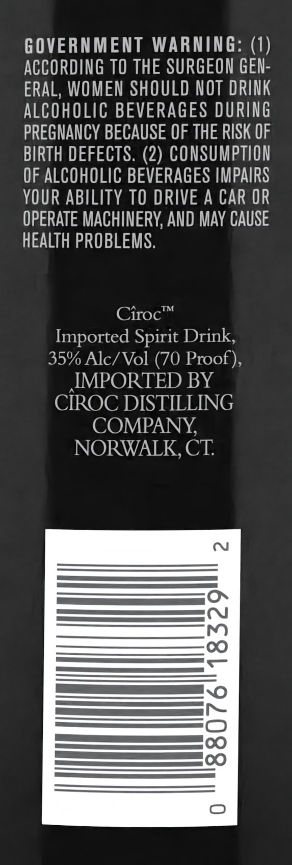 slide 4 of 4, Ciroc Black Raspberry Vodka, 750 ml