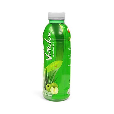 slide 1 of 1, Vevaloe Aloe Fusion Drink Green Apple Flavor, 16.9 oz