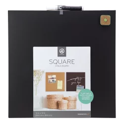 U Brands Square Magnetic Chalk Board