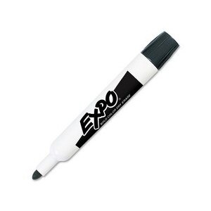 slide 1 of 1, Expo Original Dry Erase Marker Black Ink, 12/Pack, 12 ct