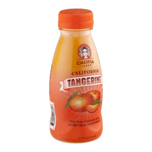 slide 1 of 1, Califia Farms California Tangerine Juice, 10.5 oz