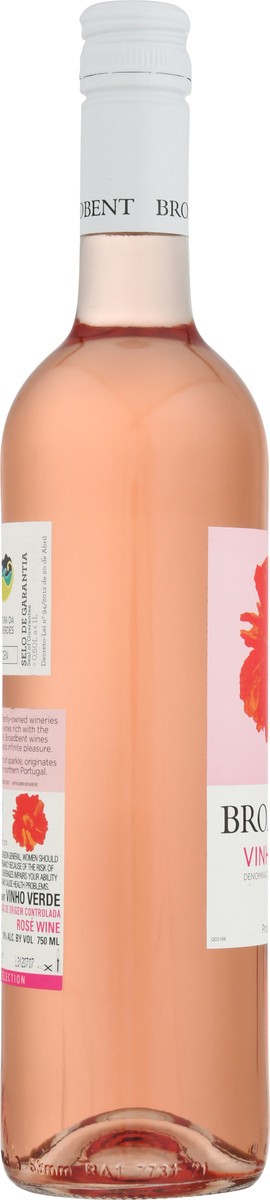 slide 5 of 12, Broadbent Vinho Verde Rose, 750 ml