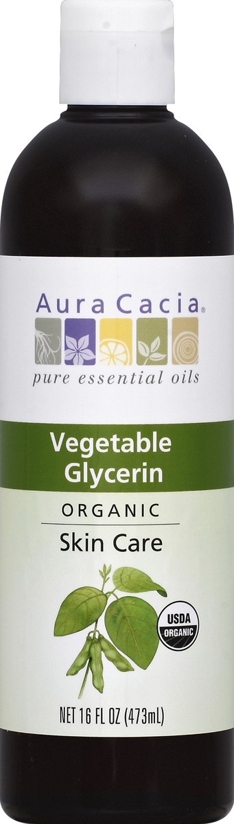 slide 2 of 3, Aura Cacia Glycerin 16 oz, 16 oz