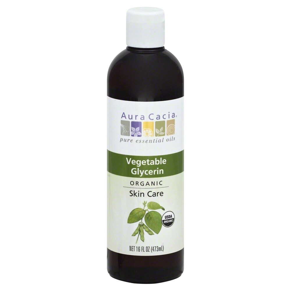 slide 1 of 3, Aura Cacia Glycerin 16 oz, 16 oz