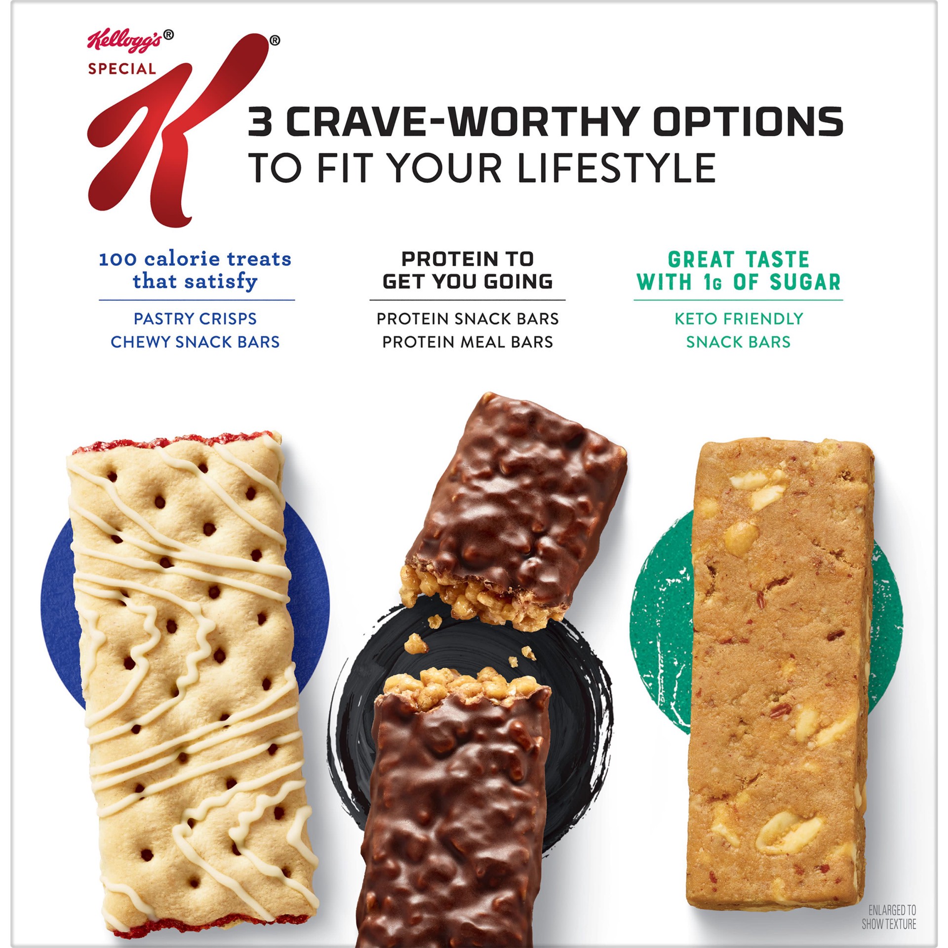 slide 5 of 5, Special K Kellogg's Special K Protein Snack Bars, Caramel Pretzel Cashew, 7.38 oz, 6 Count, 7.38 oz