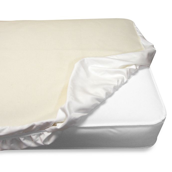 slide 1 of 1, Naturepedic Organic Waterproof Fitted Crib Pad Cover, 1 ct