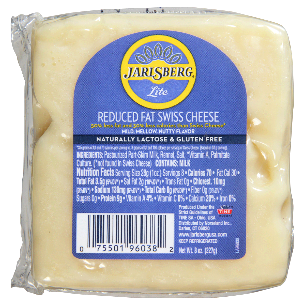 slide 1 of 5, Jarlsberg Cheese 8 oz, 8 oz