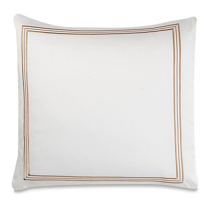 slide 1 of 1, Wamsutta Hotel Triple Baratta Stitch European Pillow Sham - Honey, 1 ct