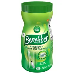 Benefiber Daily Prebiotic Fiber Supplement Powder, Unflavored - 5.4 oz