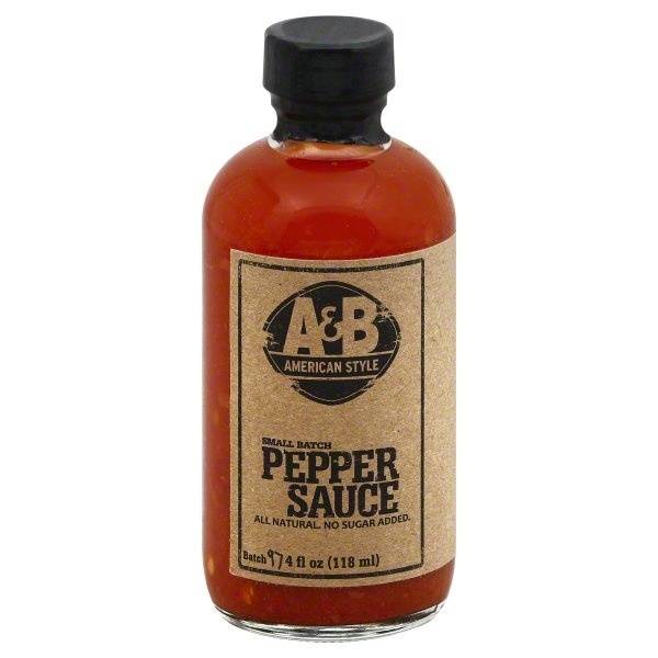 slide 1 of 1, A & B American Style Pepper Sauce 4 oz, 4 oz
