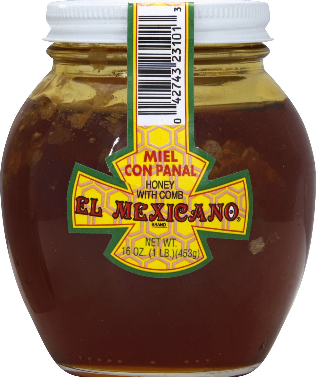 slide 1 of 1, El Mexicano Honey 16 oz, 16 oz