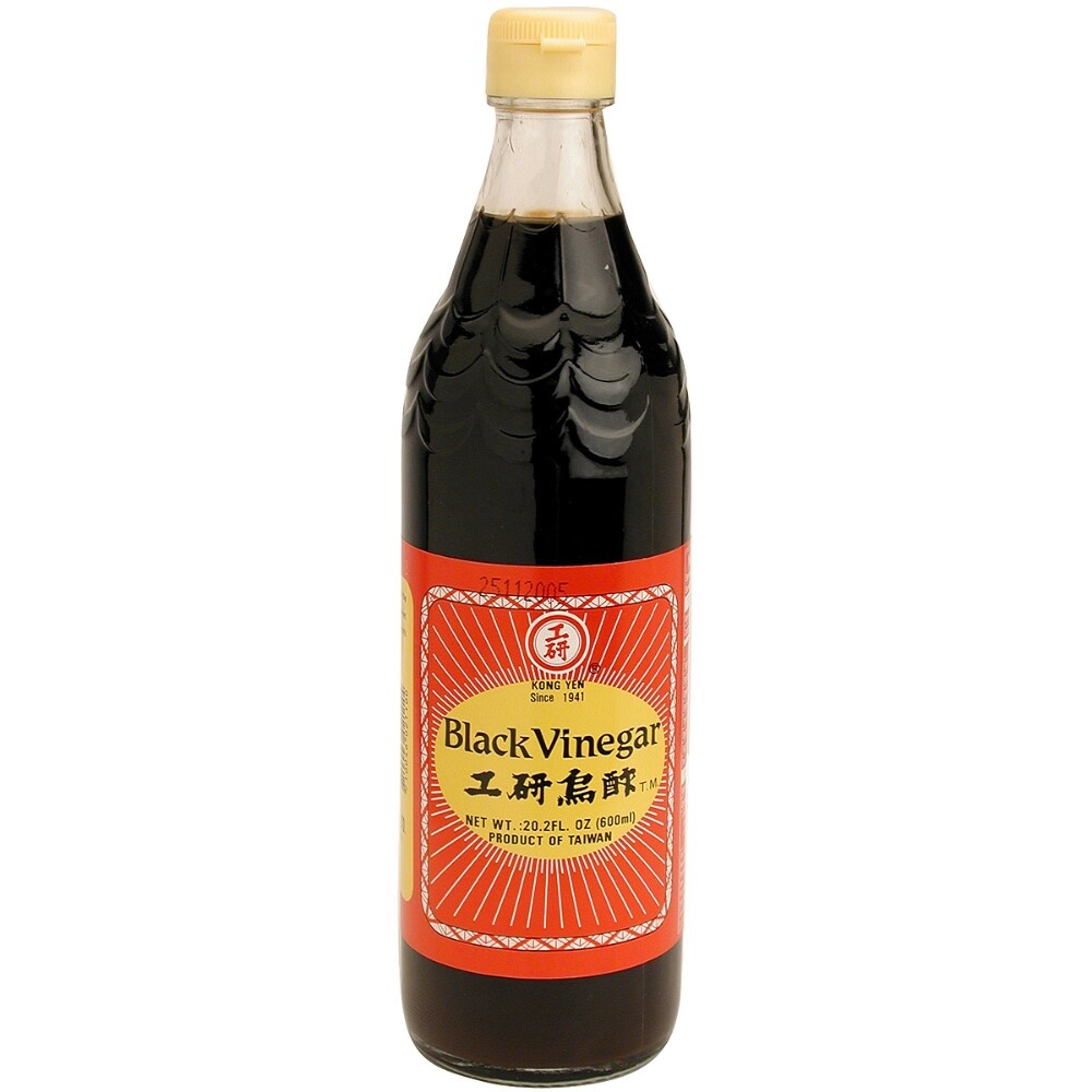 slide 1 of 1, Kong Yen Black Rice Vinegar, 20.2 oz