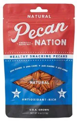Pecan Nation Natural Snacking Pecans - 4 oz