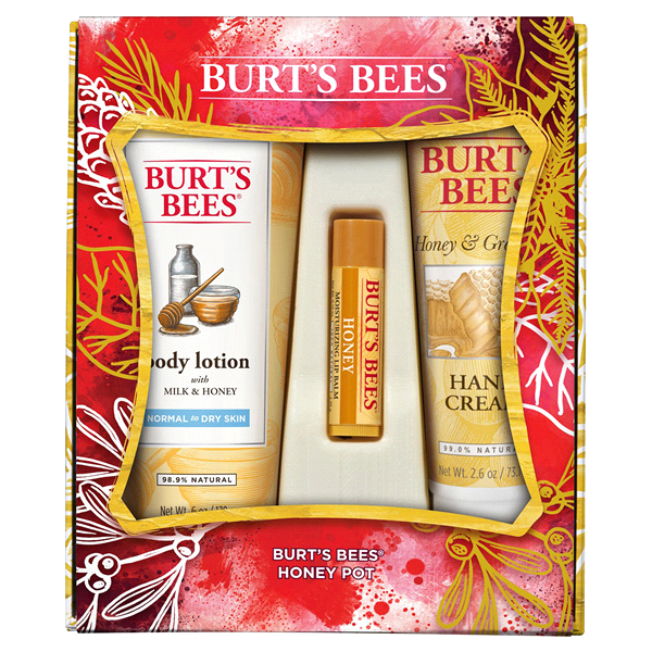 slide 1 of 1, Burt's Bees Honey Pot Holiday Gift Set, 1 ct