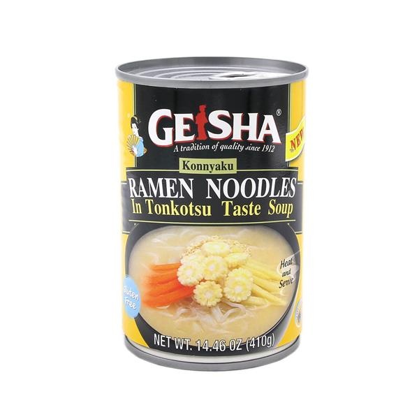 slide 1 of 1, Geisha Ramen Noodles In Tonkotsu Taste Soup, 14.46 oz