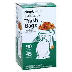 Simply Value Trash Bags