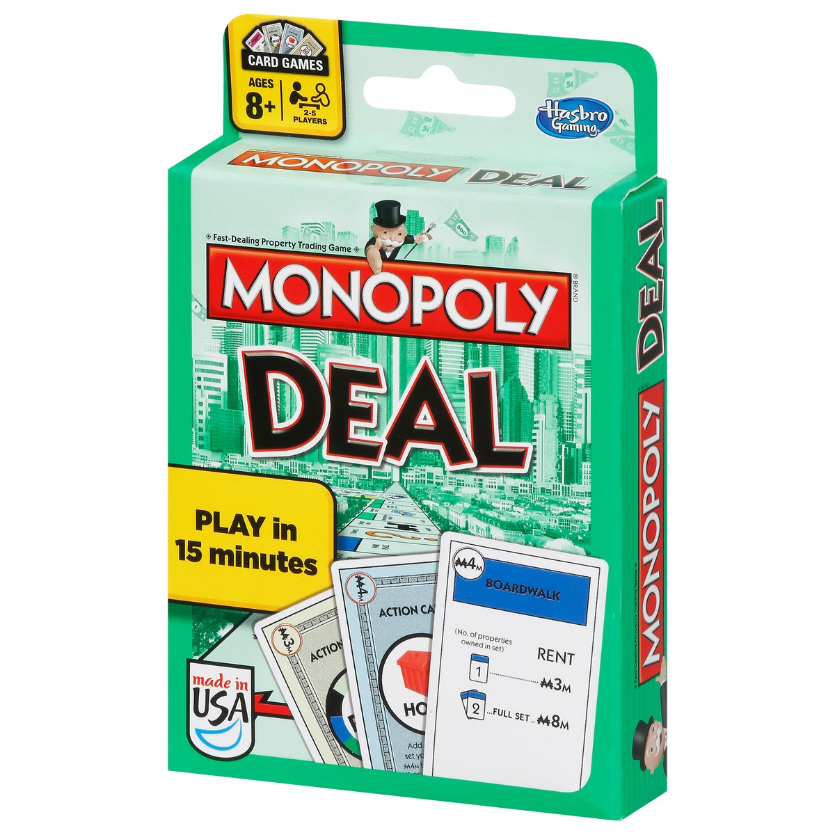 slide 5 of 9, Hasbro Monopoly Deal Card Game 1 ea, 1 ct