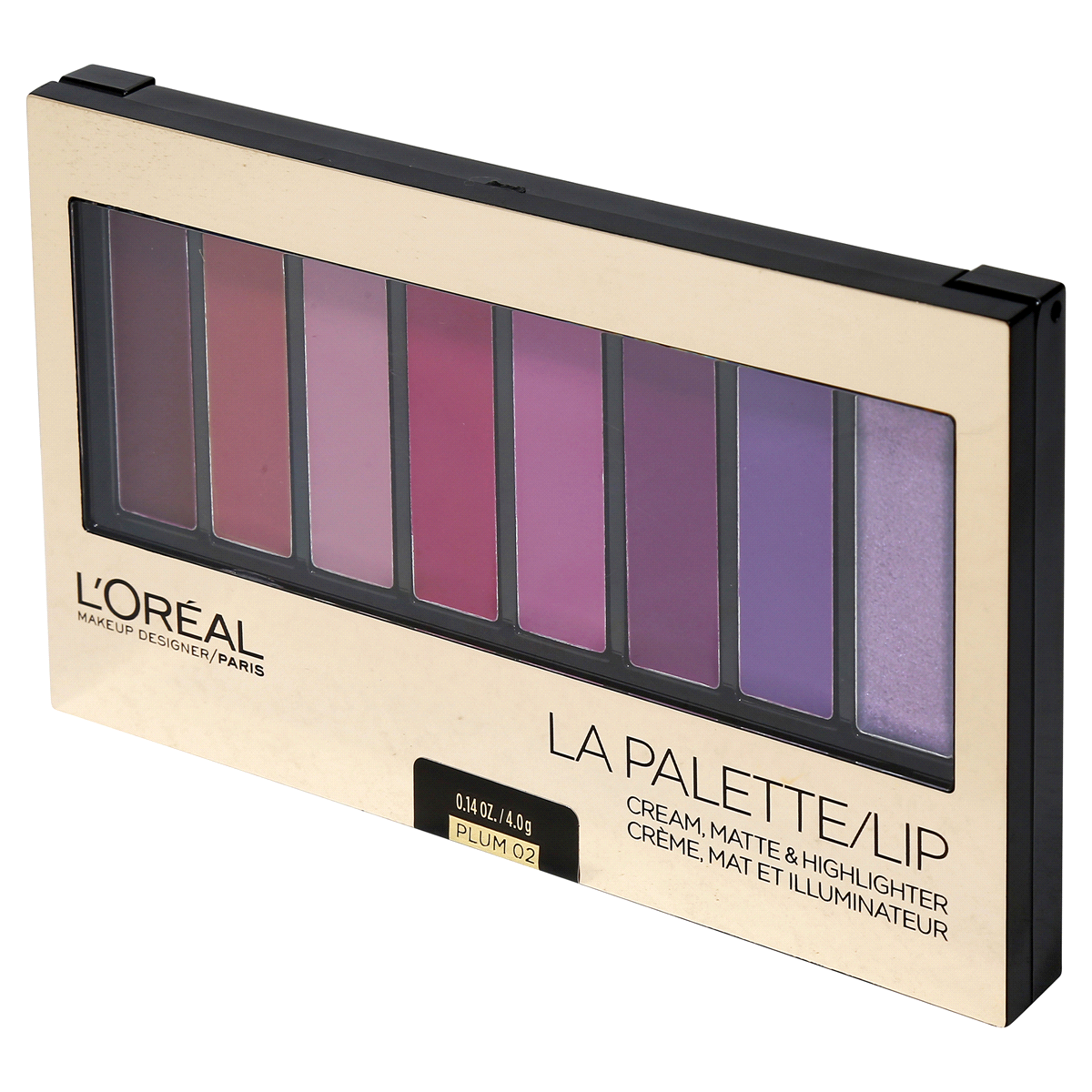 slide 3 of 4, L'Oréal Colour Riche Lip Palette 02 Plum, 14 oz
