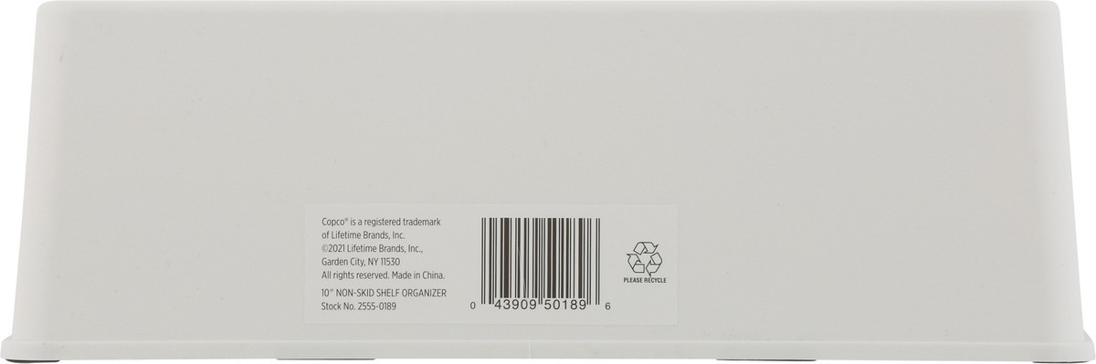 slide 9 of 9, Copco 10 Inch Non-Skid Shelf Organizer 1 ea, 1 ct