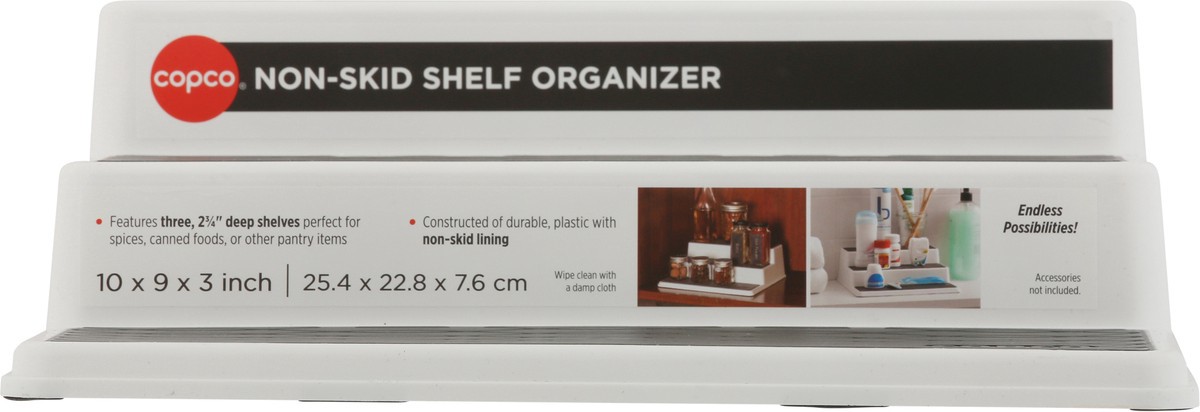 slide 8 of 9, Copco 10 Inch Non-Skid Shelf Organizer 1 ea, 1 ct