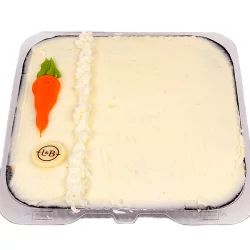 L&B Carrot Picnic Cake With Cream Cheese Frosting