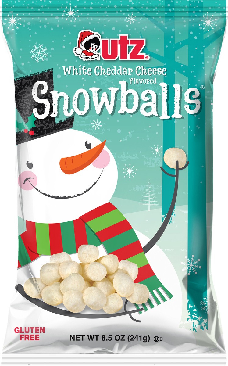slide 11 of 12, Utz Snow Balls Cheese Balls, 8.5 oz