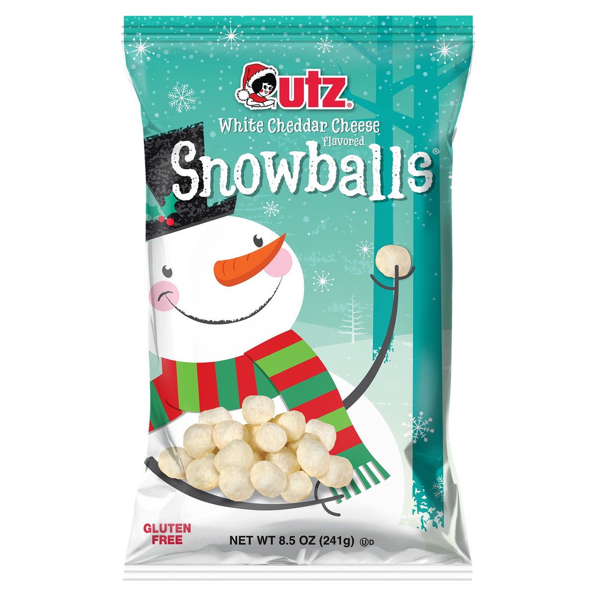 slide 8 of 12, Utz Snow Balls Cheese Balls, 8.5 oz