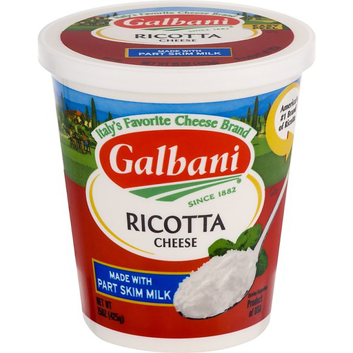 slide 1 of 1, Galbani Original Ricotta Cheese / Part Skim, 15 oz