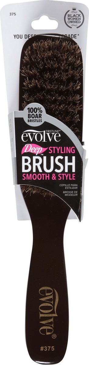 slide 5 of 11, Evolve Boar Styling Brush, 1 ct