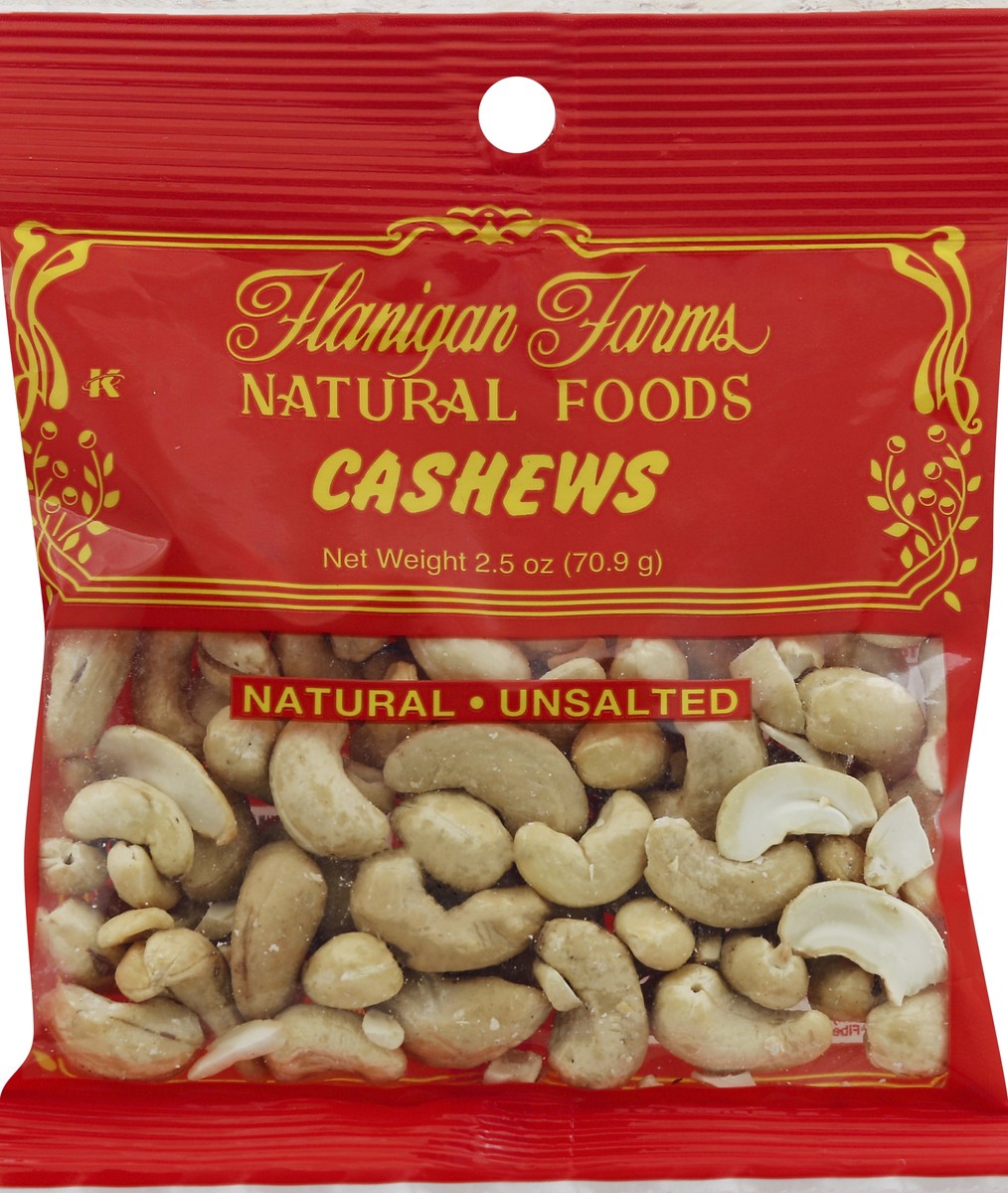 slide 5 of 7, Flanigan Farms Cashews, 2.5 oz