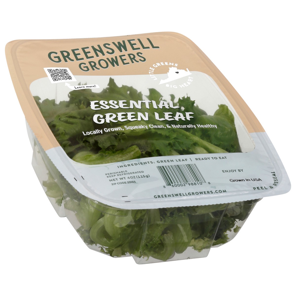 slide 9 of 12, Greenswell Growers Essential Green Leaf 4 oz, 4 oz