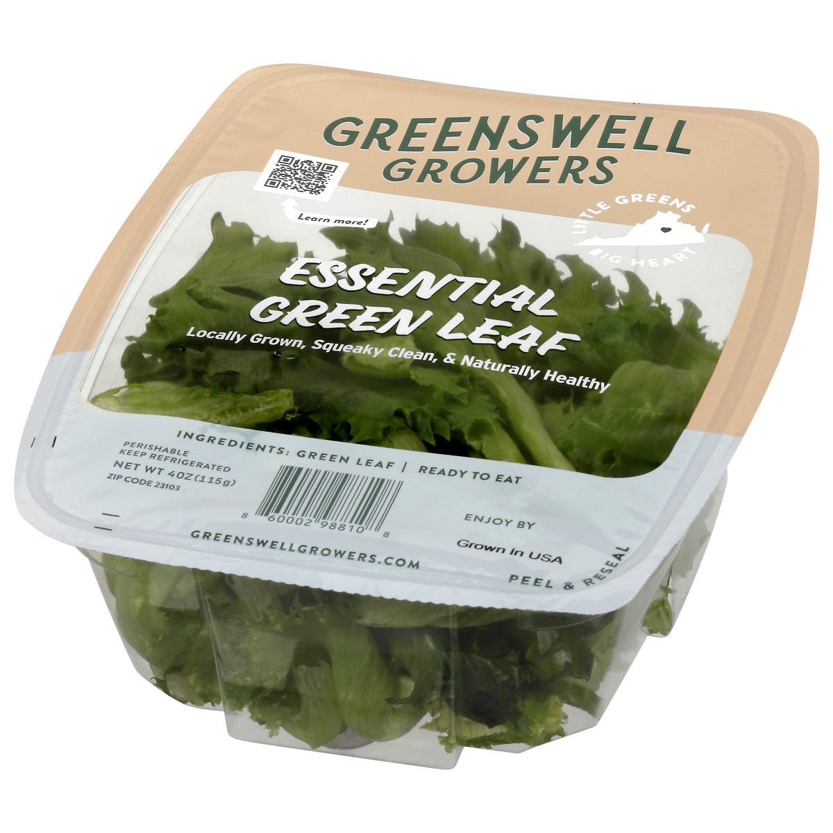 slide 5 of 12, Greenswell Growers Essential Green Leaf 4 oz, 4 oz