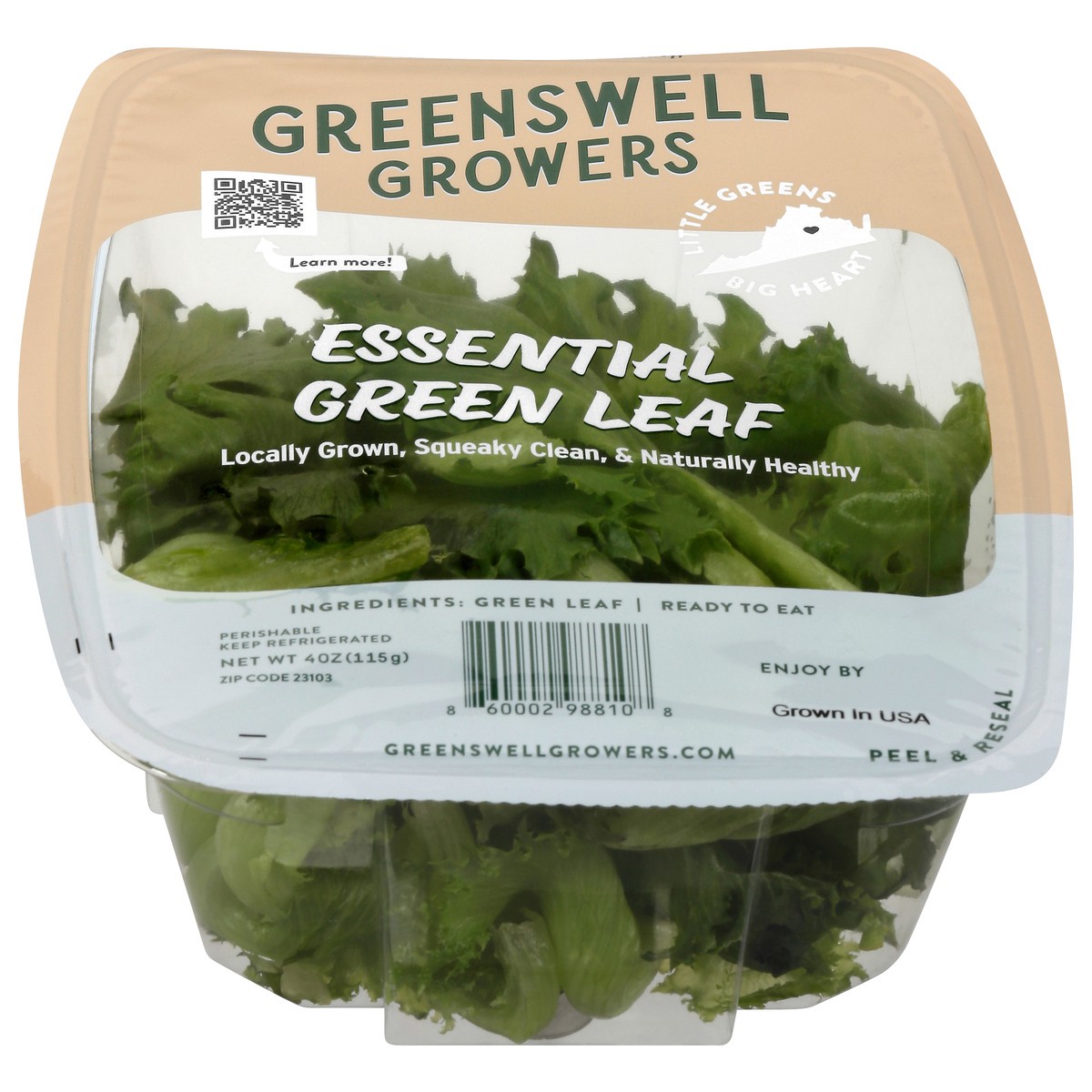 slide 10 of 12, Greenswell Growers Essential Green Leaf 4 oz, 4 oz