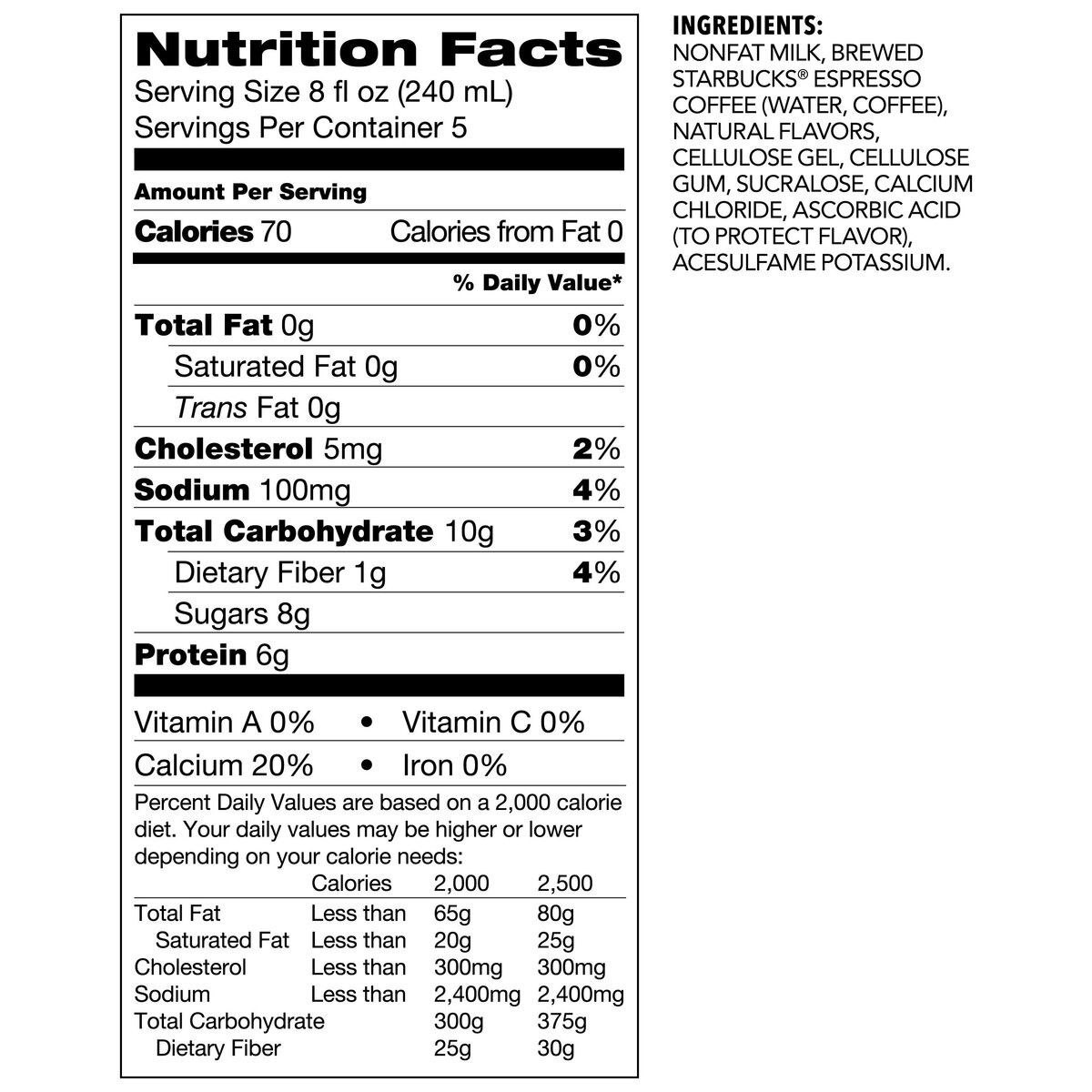 slide 3 of 9, Starbucks Iced Espresso Chilled Espresso Beverage Skinny Caramel Macchiato Flavored 40 Fl Oz Bottle, 40 oz