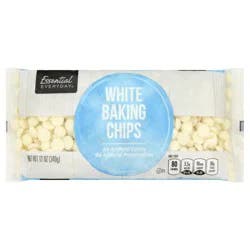 Essential Everyday Ee Baking Chips White - 12 oz