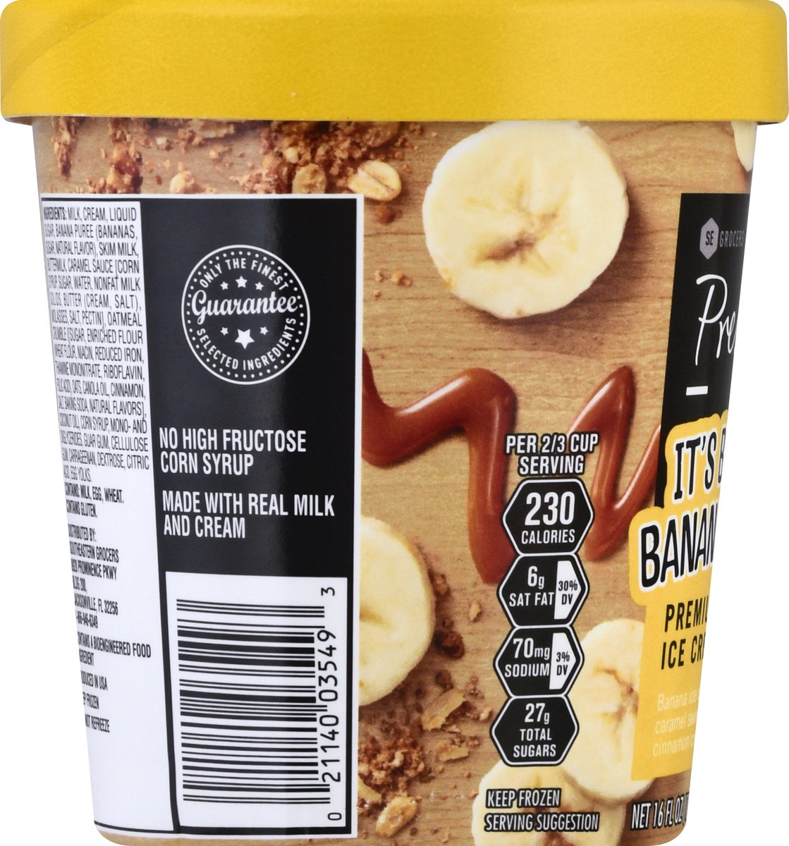slide 10 of 13, SE Grocers Prestige Banana Foster, 16 oz