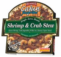slide 1 of 1, Richard's Cajun Favorites Shrimp & Crab Stew, 12 oz