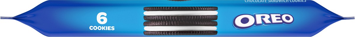 slide 2 of 9, OREO Chocolate Sandwich Cookies, 2.4 oz Snack Pack (6 Cookies Total), 2.4 oz