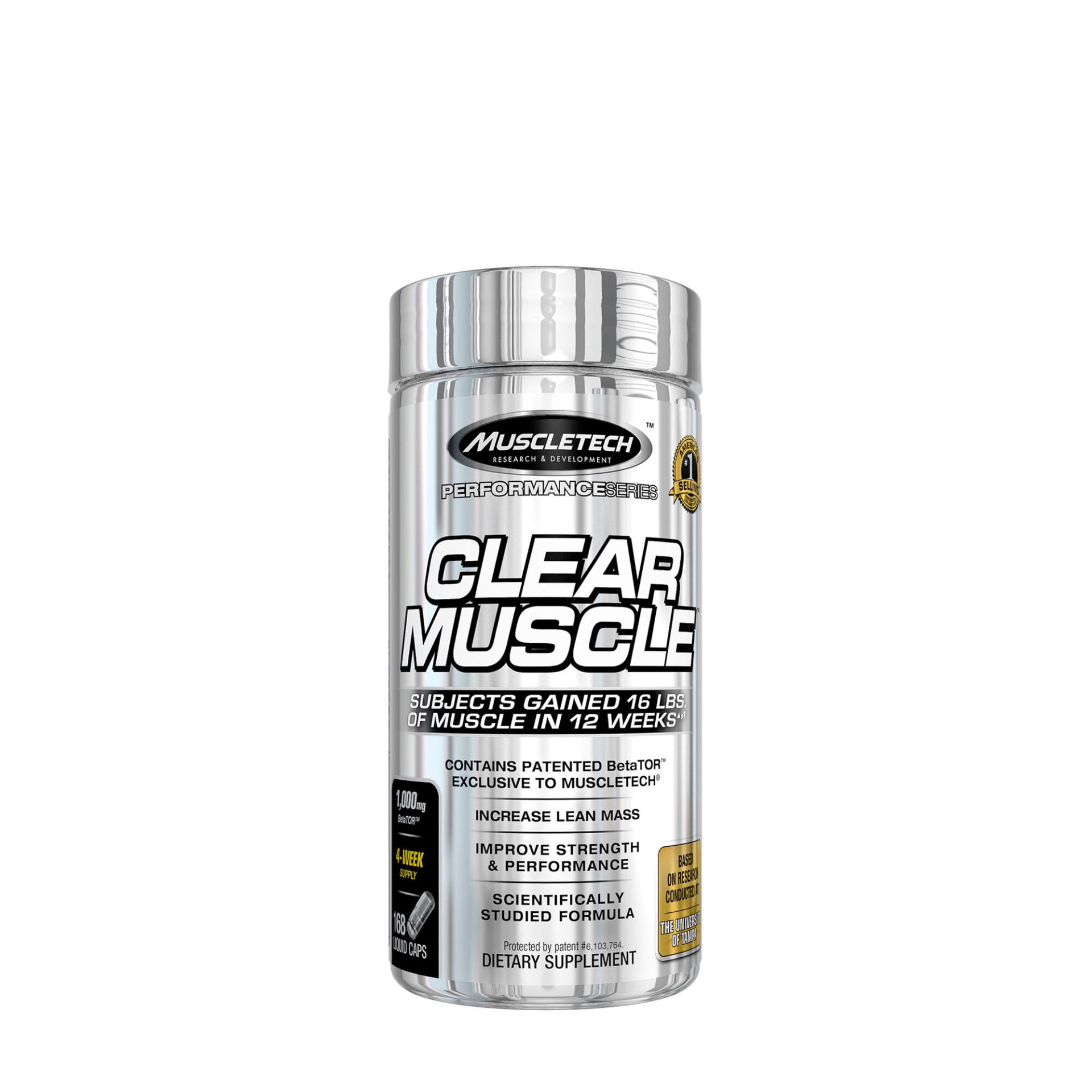 slide 1 of 1, MuscleTech Clear Muscle, 168 ct