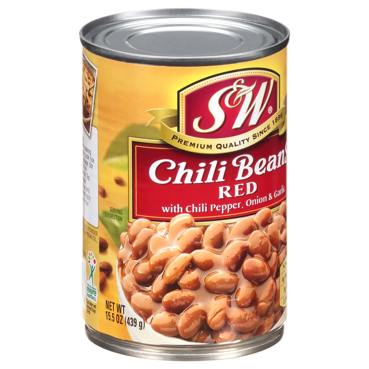 slide 7 of 12, S&W Red Chili Beans 15.5 oz, 15.5 oz