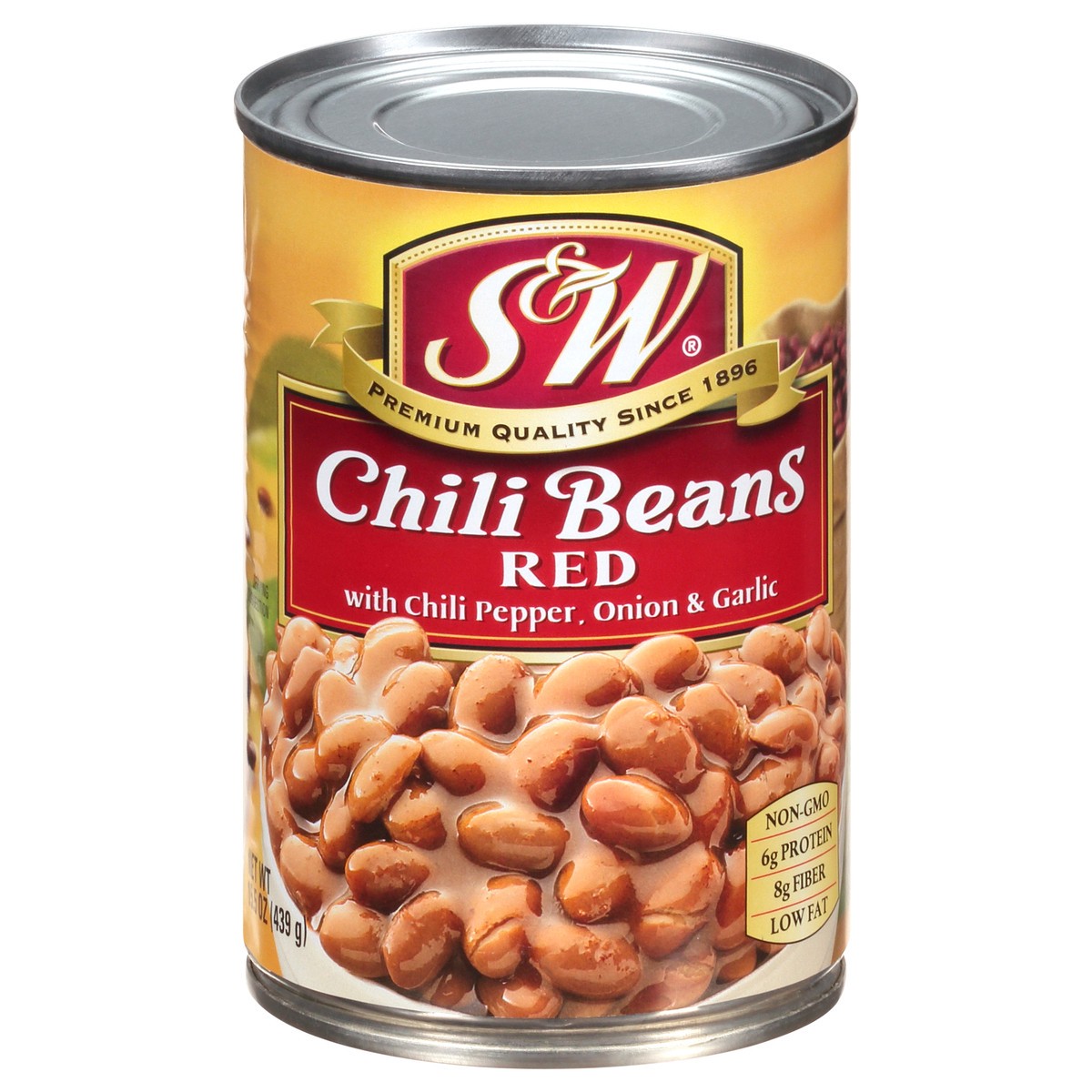 slide 1 of 12, S&W Red Chili Beans 15.5 oz, 15.5 oz