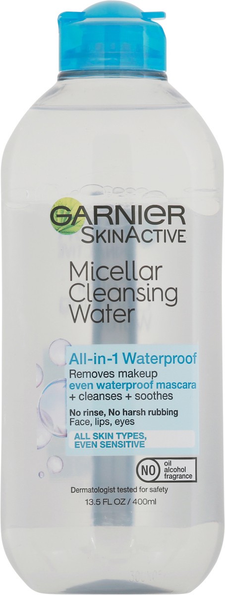 slide 6 of 9, Garnier Skin Active Micellar Cleansing Water - Unscented - 13.5 fl oz, 13.5 fl oz